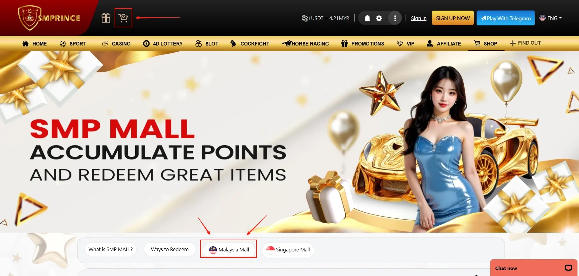 Faq SMPRINCE Mall MYR